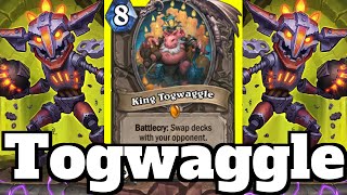 This Deck is DA BOMB King Togwaggle Warrior OTK Combo  Hearthstone [upl. by Dorsman]