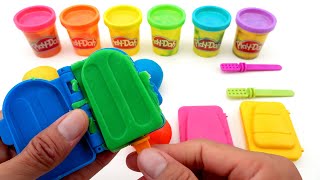 Learning Colors and Creating Ice Cream with PlayDoh [upl. by Atat202]