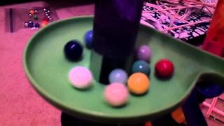 Marble Race 18 w all Solid Colored Marbles [upl. by Sabra]