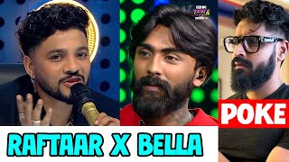 BELLA X RAFTAAR ⁉️  HUSTLE 4 POKED EMIWAY ❓  RAFTAAR TO PHO  BADSHAH  GRAVITY [upl. by Zysk]