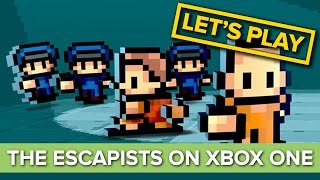 Lets Escape Prison in The Escapists on Xbox One  Escapists Xbox One Gameplay [upl. by Shelburne57]