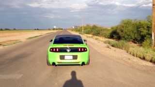 2013 Mustang 50 loud Roush Axleback [upl. by Mindi]