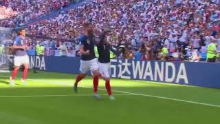 Antoine Griezmann makes the Fortnite take the l dance in the World cup 2018 vs argentina [upl. by Adelaja]