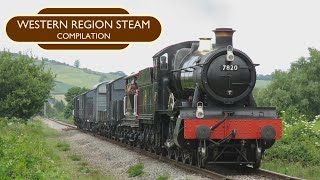 GWR Steam Locomotives  Western Region Compilation 20172022 [upl. by Anavas]