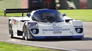 OnBoard the only GKW 862SP Group C Car w Porsche 962C Engine at Imola Circuit [upl. by Novad]