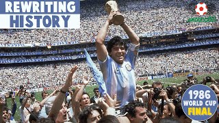 1986 World Cup Final  Argentina vs West Germany  Rewriting History [upl. by Medwin]