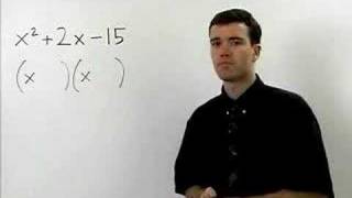 Factoring Trinomials  MathHelpcom  Algebra Help [upl. by Torp]