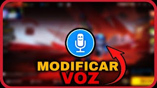 👽 COMO CAMBIAR LA VOZ en PC y FREE FIRE 2022  MODULADOR de VOZ EN TIEMPO REAL para PC [upl. by Anirbaz]