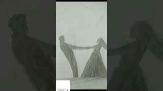 how to draw lovely couple pencil drawing  how to draw girl and boy how to draw sketches couple [upl. by Neffirg]