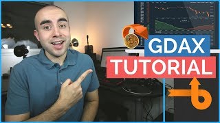 GDAX Tutorial How To Use GDAX Exchange Fees With Coinbase [upl. by Cindra]