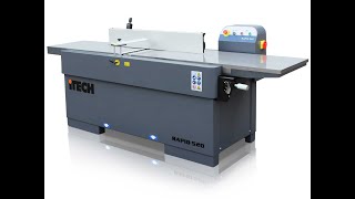 iTECH Rapid 520 Surface Planer with Spiral Cutter Block  Walk around ScottSargeant [upl. by Anaujat]