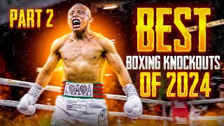 BEST BOXING KNOCKOUTS OF 2024 PART 2  BOXING FIGHT HIGHLIGHTS KO HD [upl. by Sandro]