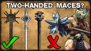 Did TwoHanded Maces Even Exist in History [upl. by Enyawud]