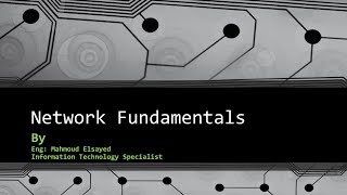 09Network FundamentalsIPv4 IntroampICMP ProtocolBy EngMahmoud Elsayed [upl. by Garrity]