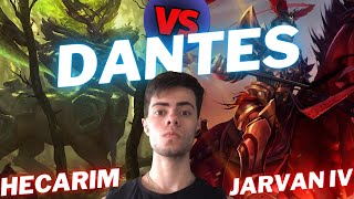 DANTES  HECARIM VS JARVAN IV  JNG GAMEPLAY  Patch 1413  Season 14  LeagueofLegends [upl. by Tama]