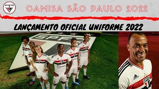 Lançamento Oficial Camisa São Paulo 2022  Unboxing Novo uniforme SPFC  Novo manto tricolor 22 [upl. by Aisetra]