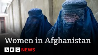 Women banned from speaking in public by Afghanistans Taliban rulers  BBC News [upl. by Corrina]