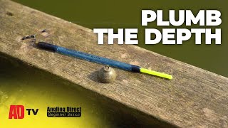 How To Plumb The Depth – Coarse Fishing Beginner Basic [upl. by Erminie]