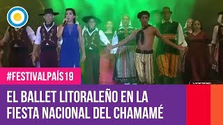 El Ballet Litoraleño brilló en la Fiesta Nacional del Chamamé  FestivalPaís19 [upl. by Odarbil925]