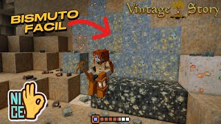 COMO CONSEGUIR BISMUTO FACIL  VINTAGE STORY EPISODIO 17 [upl. by Lidah]