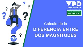 Cómo calculamos DIFERENCIAS entre dos magnitudes [upl. by Eltsyrhc237]