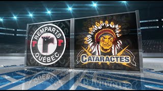 863 Quebec Remparts 3 Shawinigan Cataractes 2  29052022 [upl. by Nairrad696]