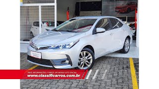 Toyota Corolla XEI 20 Flex Automático 2019 [upl. by Burbank]