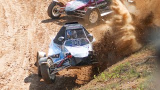 European Autocross Championship Mollerussa 2023 CrashampShow EdgarRaceVideos [upl. by Elcarim]