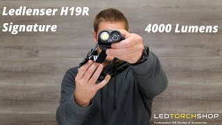 Ledlenser H19R Signature  Their BRIGHTEST headlamp yet  4000 LUMENS [upl. by Magan]