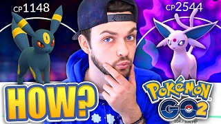 Pokemon GO GEN 2  HOW TO GET ESPEON  UMBREON 100 NEW EVOLUTIONS [upl. by Lubet]