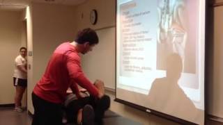 Piriformis Palpation Manual Therapy and Stretch [upl. by Zack]