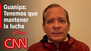 Juan Pablo Guanipa dice que aún en el exilio Edmundo González es presidente electo de Venezuela [upl. by Wanonah]