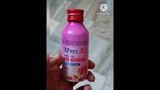 Xpect Ls syrup formula  wet cough syrup uses in Hindi cough syrup medicaleducation sugarfree [upl. by Barbur517]