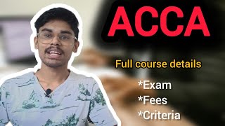 ACCA explained  Course details acca accaexams [upl. by Oemac97]