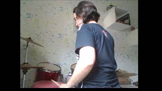 scoundrel days  aha drum cover [upl. by Alyak]