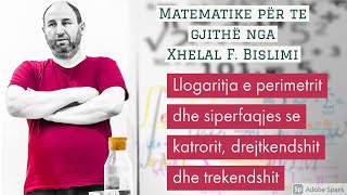 15 Perimetri dhe siperfaqja e katrorit drejtkendshit dhe trekendshit [upl. by Tennos]