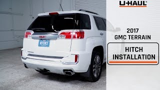 2017 GMC Terrain Trailer Hitch Installation [upl. by Ydok]