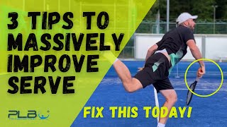 3 Tips To Massively Improve Your Tennis Serve  JM Tennis  Pro Tennis Lessons [upl. by Golda]