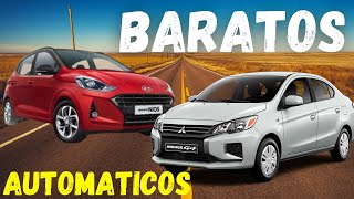 Los 5 AUTOS automaticos MAS BARATOS EN MEXICO modelo 2023 [upl. by Eboj]