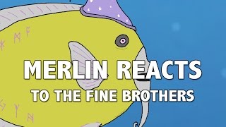 Merlin Reacts to The Fine Brothers [upl. by Sinnej445]