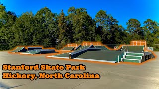 Stanford Skate Park  Hickory North Carolina [upl. by Enotna]