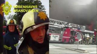 Københavns Brandvæsen  Indsatsleder Brand [upl. by Hauhsoj401]