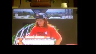 Shaun White Gold Medal Run X games 13 skateboarding [upl. by Samtsirhc]