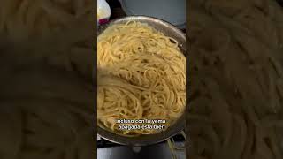 Receta fácil de Pasta Carbonara  ¡Deliciosa y cremosa PastaCarbonara [upl. by Galateah]