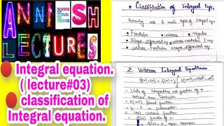 integral equation  Volterra integral equation definition with examples  Explain in Urdu Hindi [upl. by Cram]