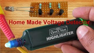 Home Made Voltage DetectorTester Non Contact [upl. by Cartwright]