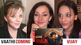 VAATHI COMING Song Reaction  MASTER  Vijay  Anirudh  AniTalkies [upl. by Holbrook]