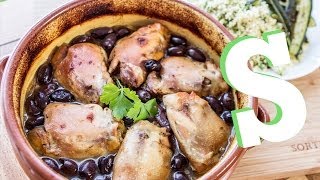 How to Make A Chicken Tagine Recipe  Homemade by SORTED [upl. by Aihtenak961]