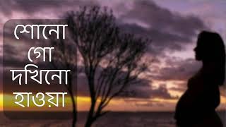 শোনো গো দখিনো হাওয়া  সাবরিনা সাবা  Sonogo Dokhino Hawa lyrics  Meera Dev Burman [upl. by Leroy965]