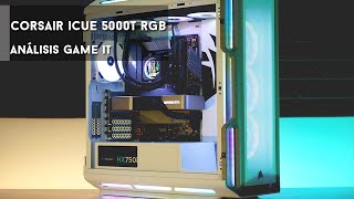 Corsair ICUE 5000T review y build  GameIt ES [upl. by Euqinorev]